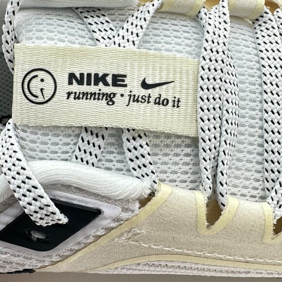 Women's Nike Air Zoom Pegasus 40 White Coconut Milk Sail Black Running Size 11 - Picture 10 of 12